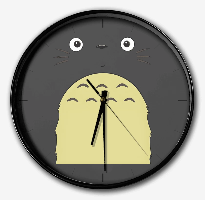 Reloj Carbon de Totoro Face