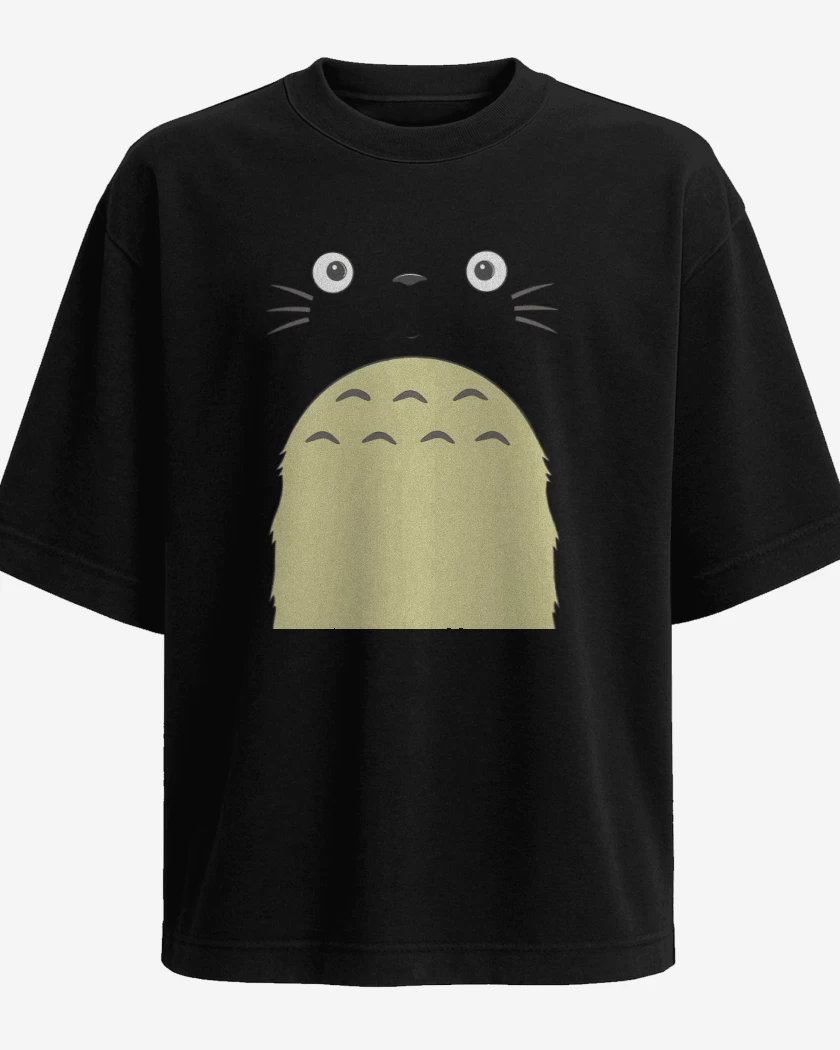Polera Oversize Totoro Face
