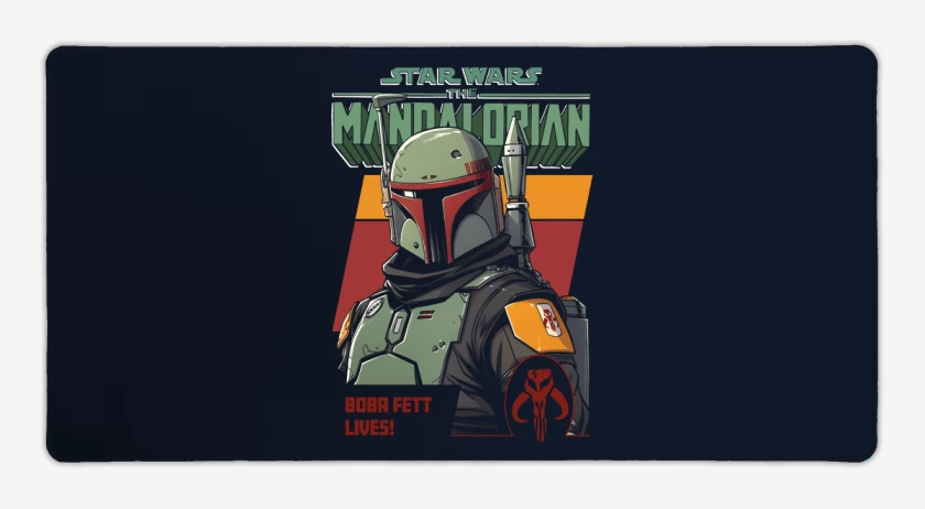 Mouse pad Gamer Boba Fett lives