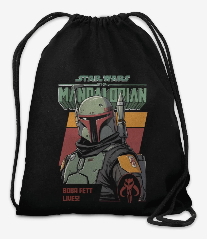 Mochila Negro de Boba Fett lives