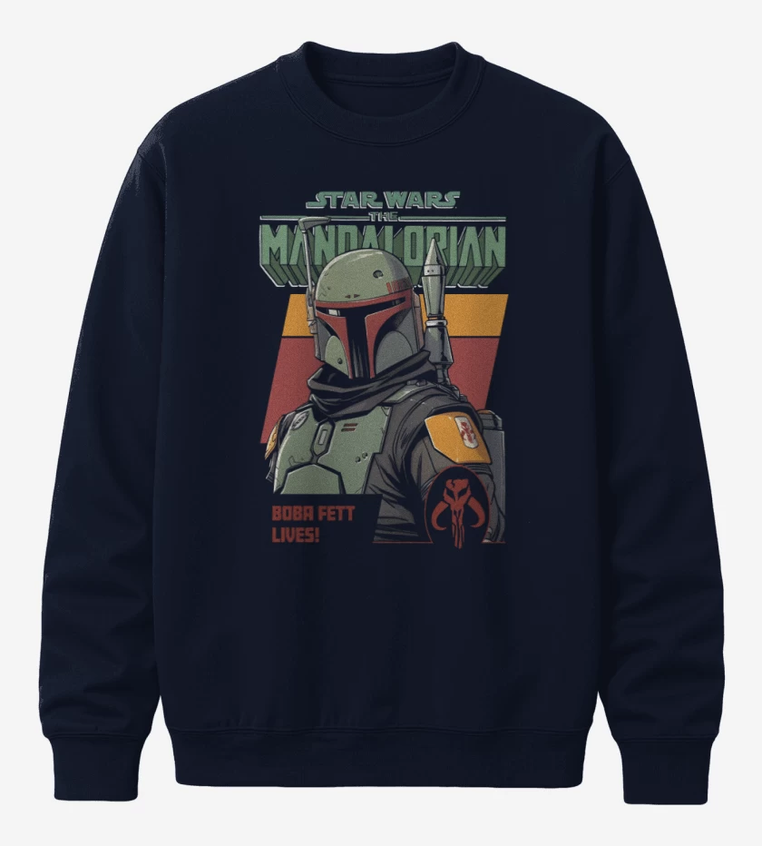 Poleron polo Boba Fett lives