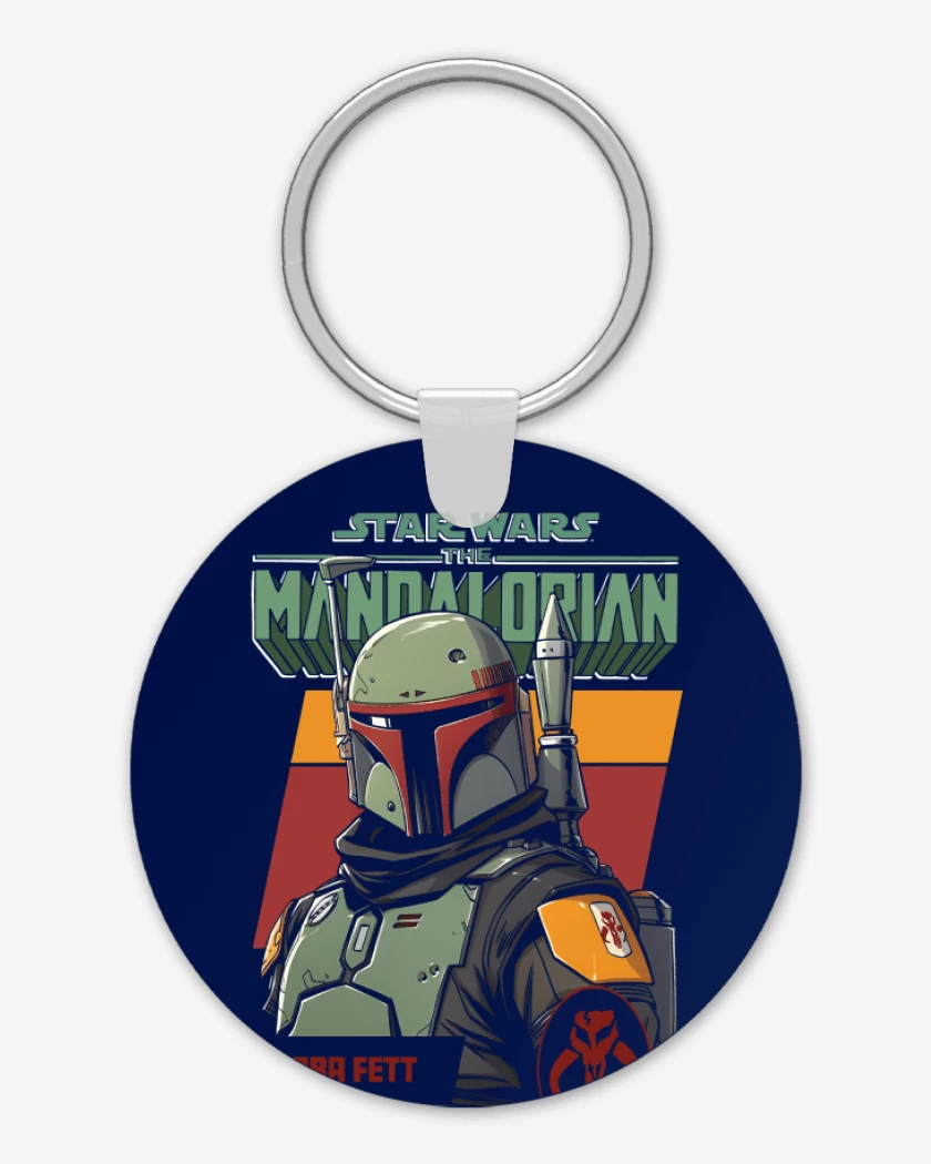 Llavero Boba Fett lives