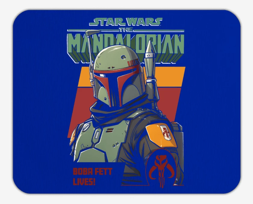 Mousepad Boba Fett lives