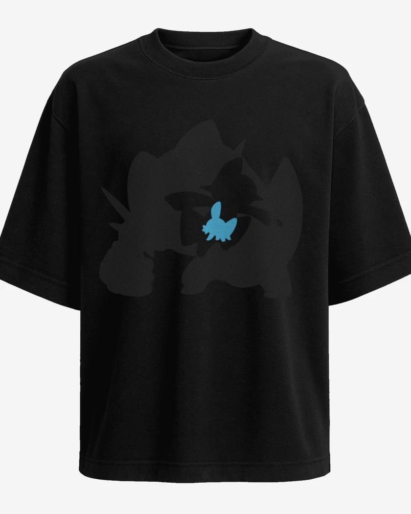 Polera Oversize Negro de Mudvolution