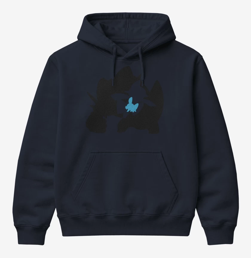 Poleron Canguro básico Azul Marino de Mudvolution