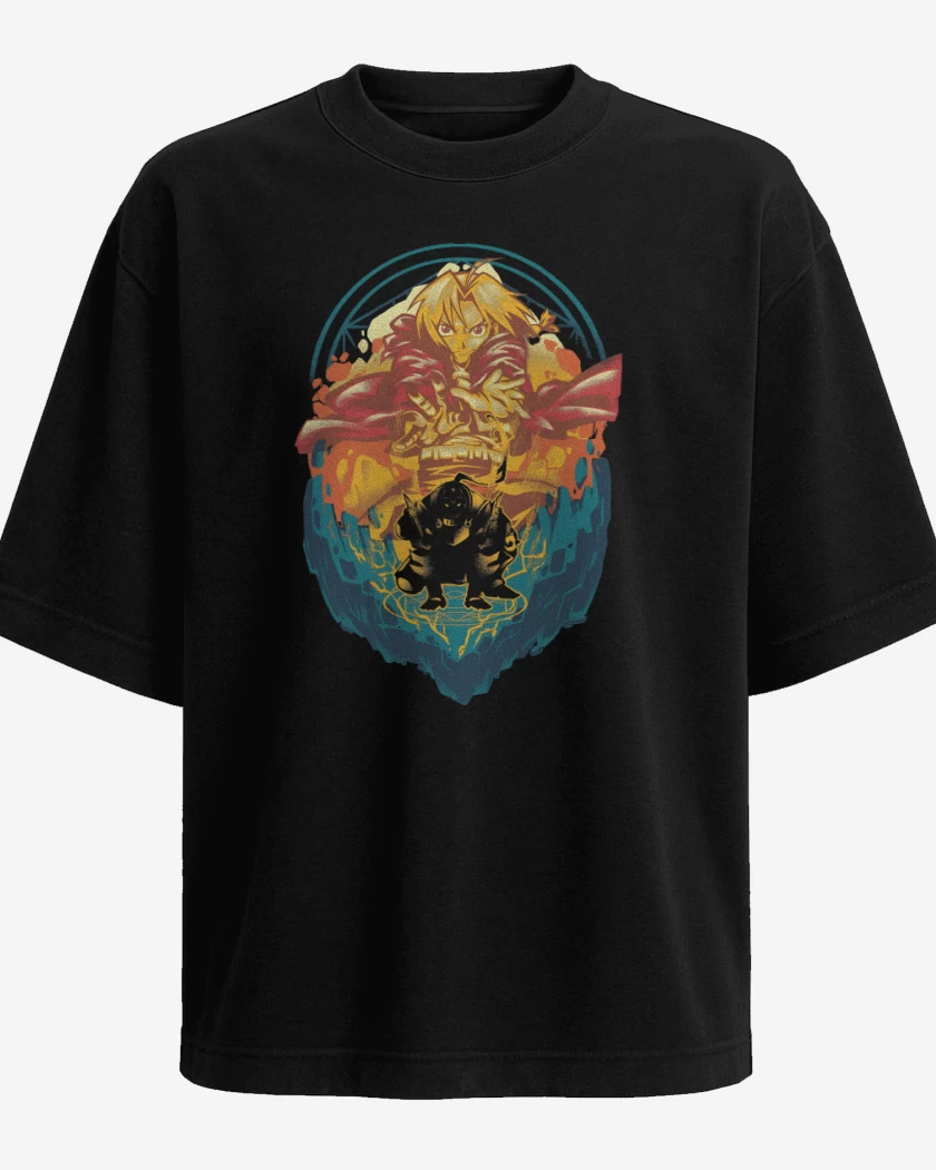 Polera Oversize Alquimistas de Acero