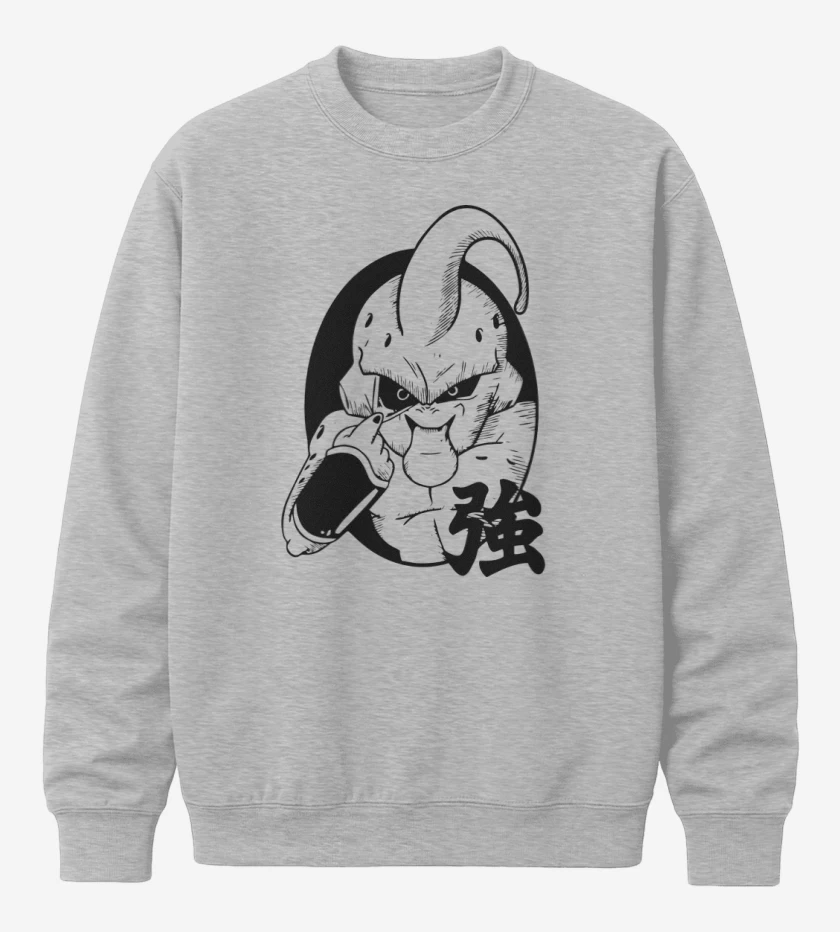 Poleron polo Gris Melange de Majin Burla