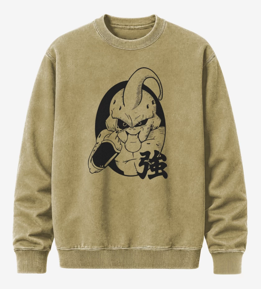 Poleron Polo Acid Wash Beige de Majin Burla