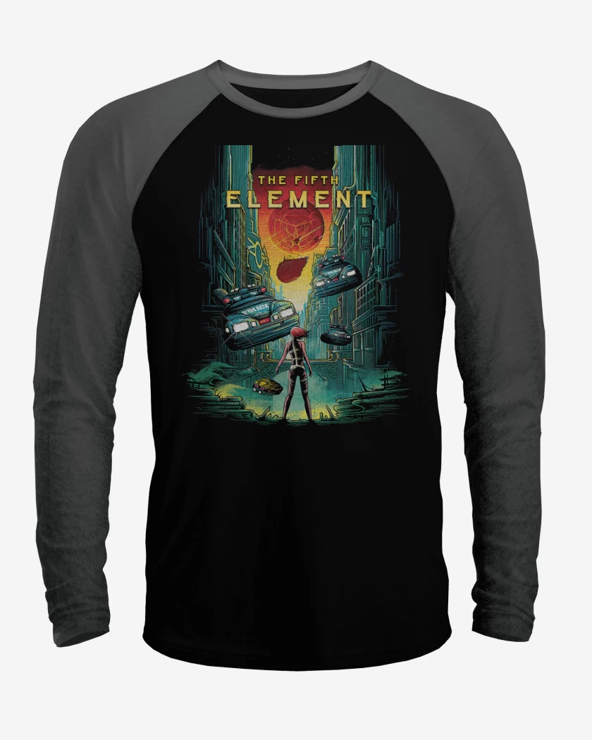 Polera Raglan El Quinto Elemento