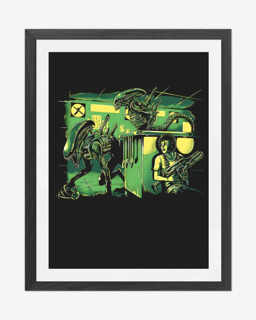 Cuadro decorativo Alien Park