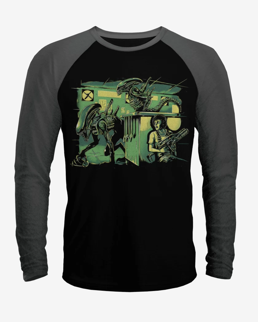 Polera Raglan Alien Park