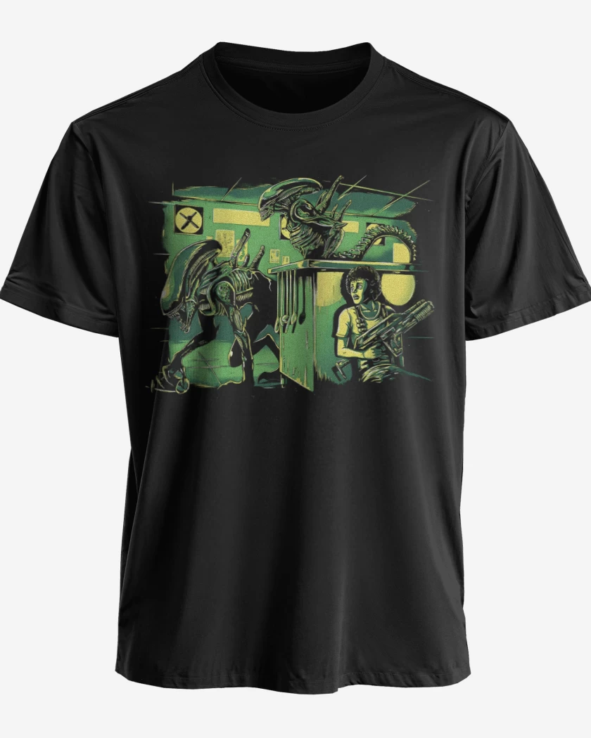 Polera premium Negro de Alien Park