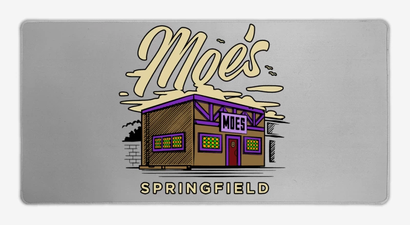 Mouse pad Gamer Gris Melange de Moes tavern