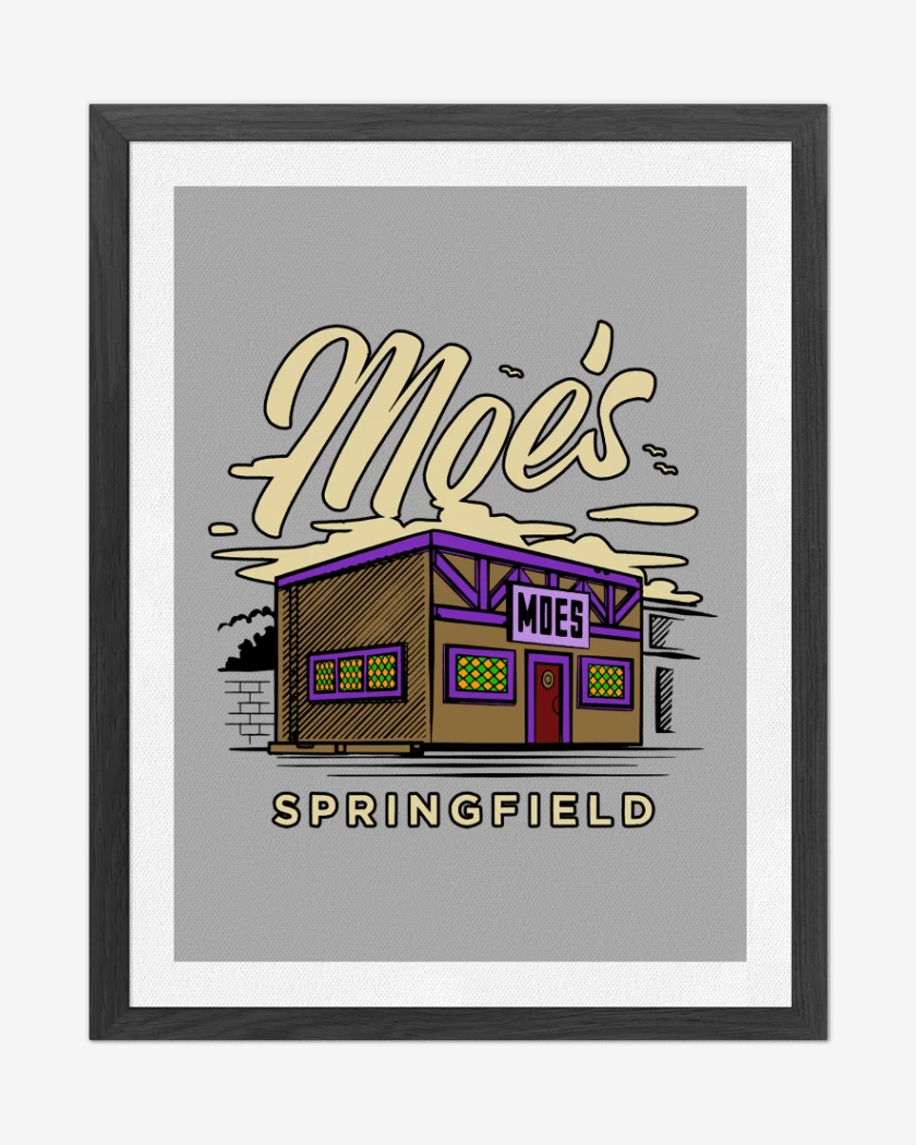 Cuadro decorativo Gris Melange de Moes tavern