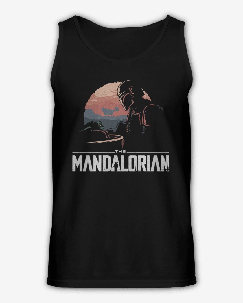 Sudadera Negro de The Mandalorian