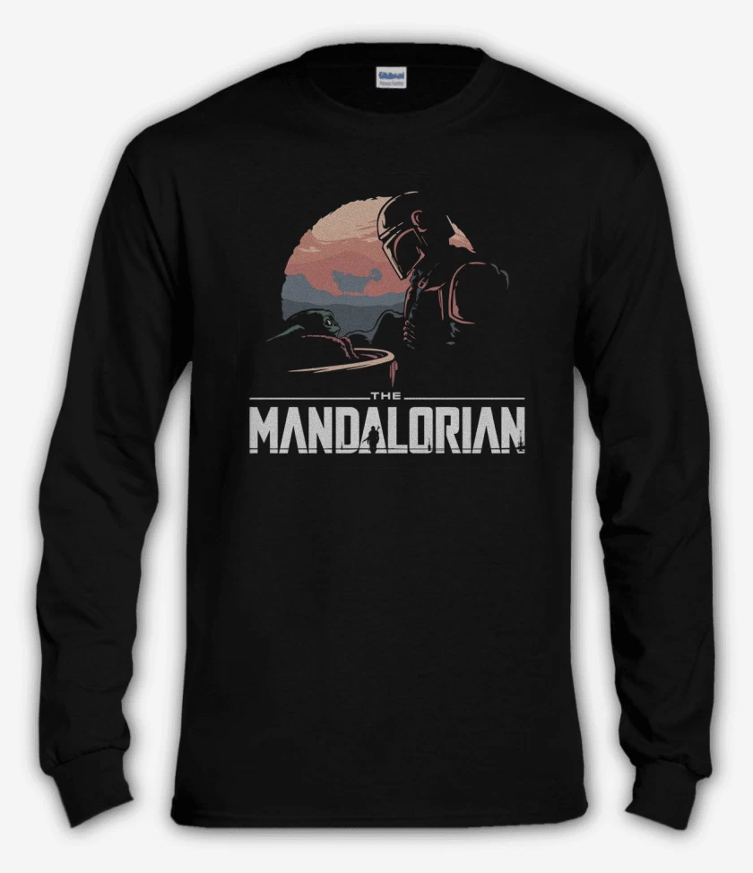 Polera manga larga The Mandalorian