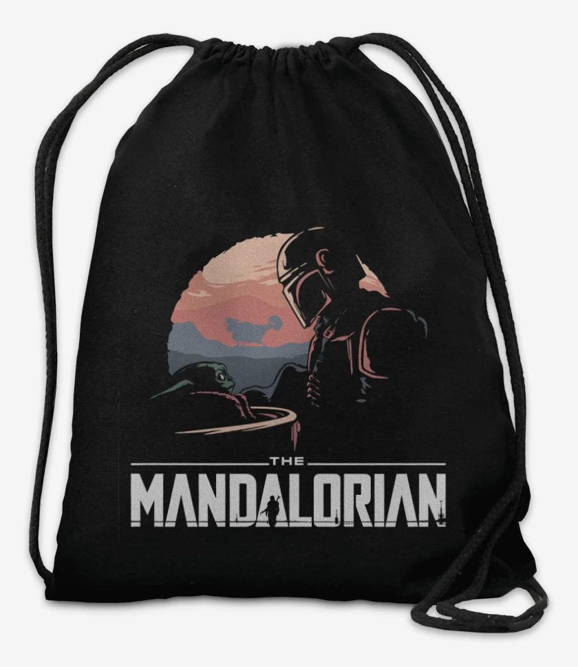 Mochila Negro de The Mandalorian