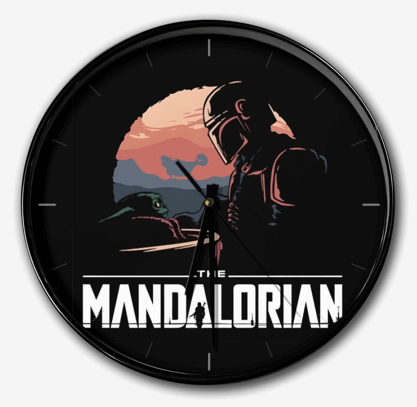 Reloj Negro de The Mandalorian