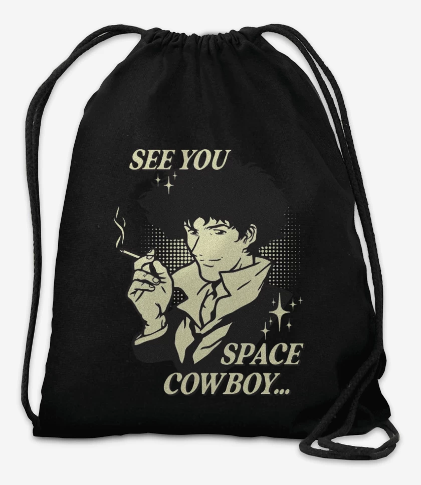 Mochila Negro de See You Space Cowboy...