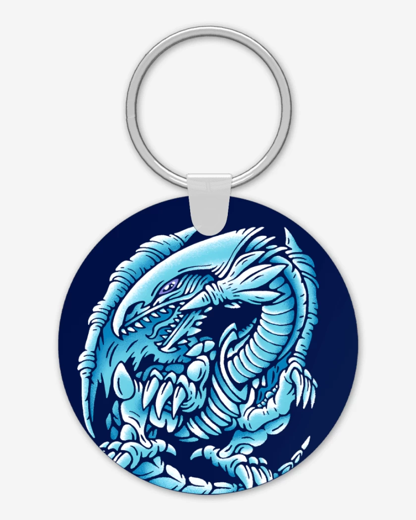 Llavero Dragon de Ojos Azules