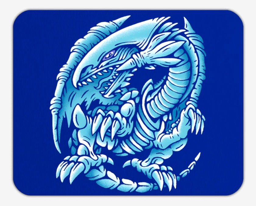 Mousepad Dragon de Ojos Azules