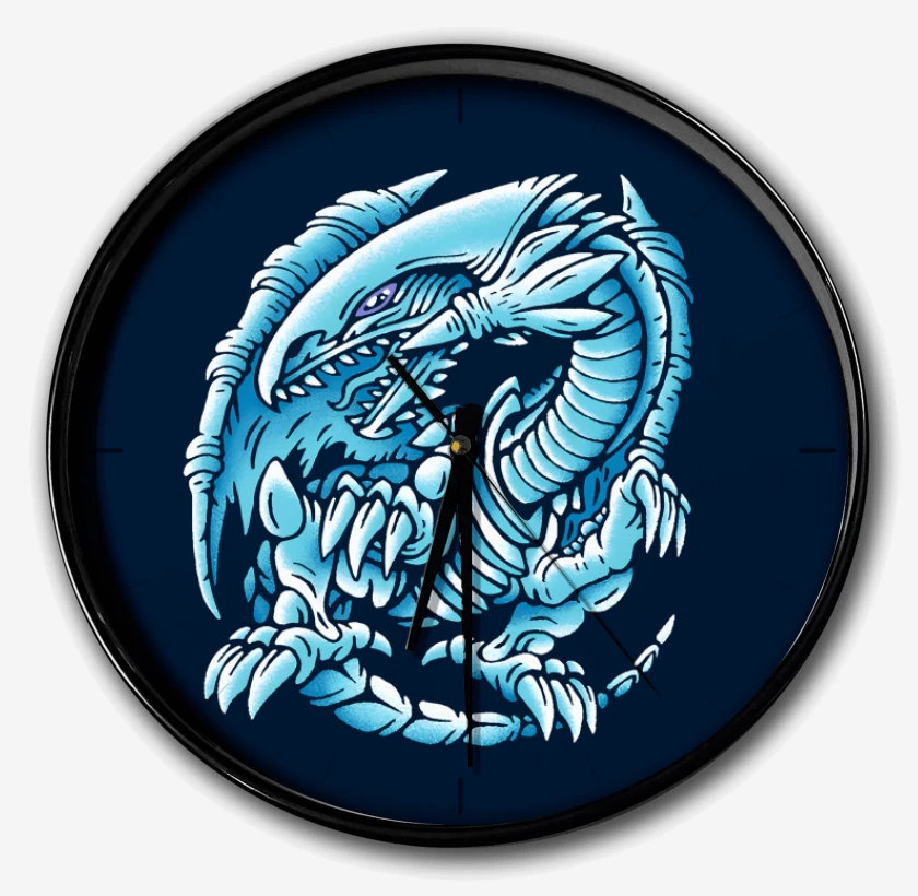 Reloj Azul Marino de Dragon de Ojos Azules
