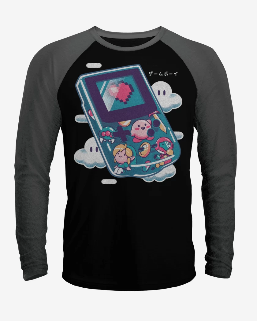Polera Raglan Gameboy Collecction