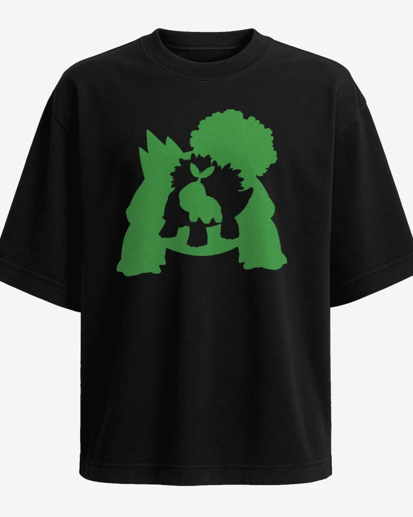 Polera Oversize Negro de Turvolution