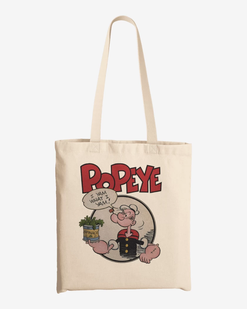 Totebag Popeye espinaca