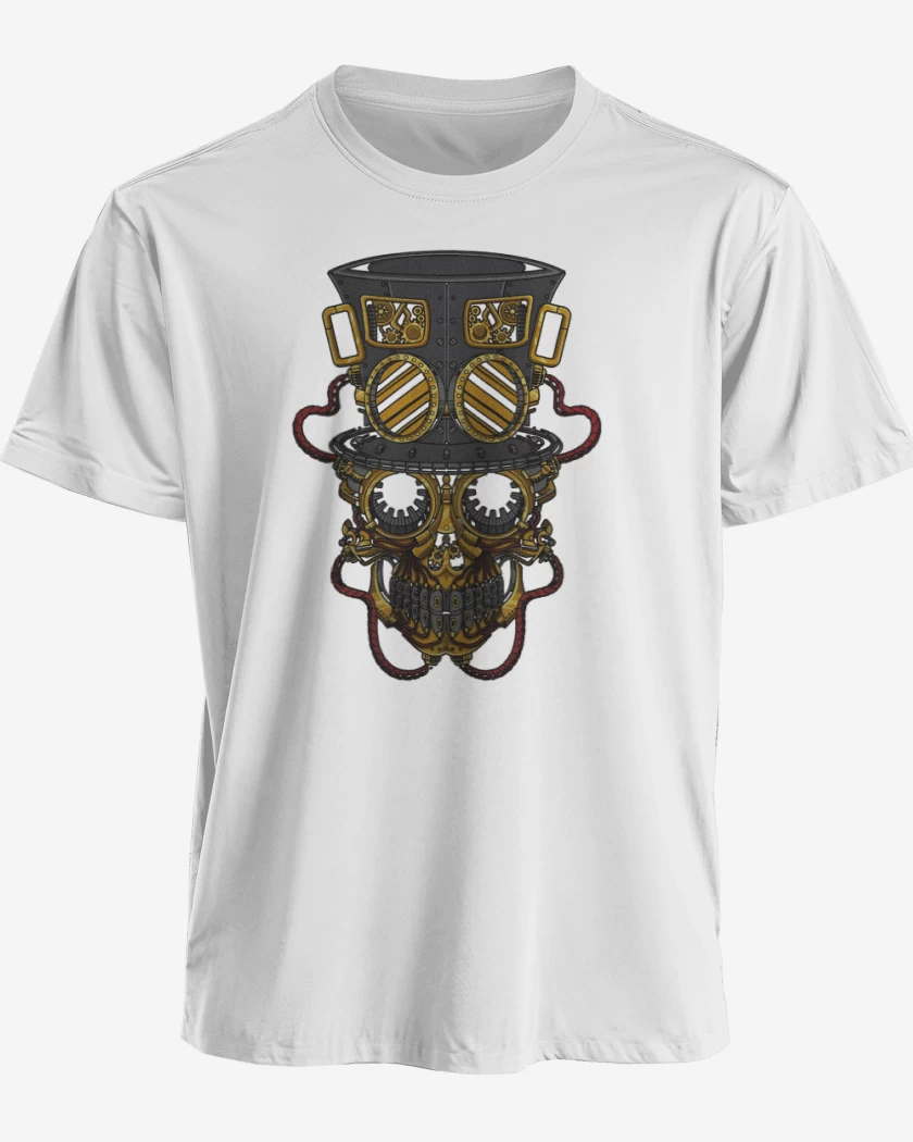 Polera Steampunk skull
