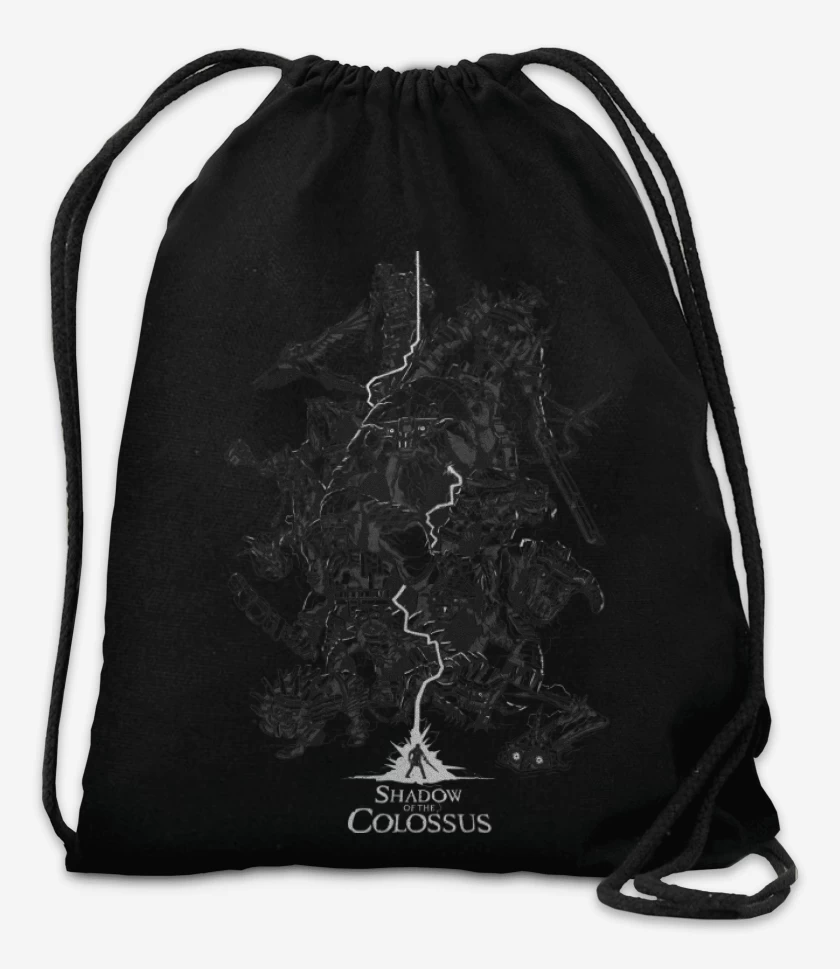 Mochila Negro de Shadow of the Colossus