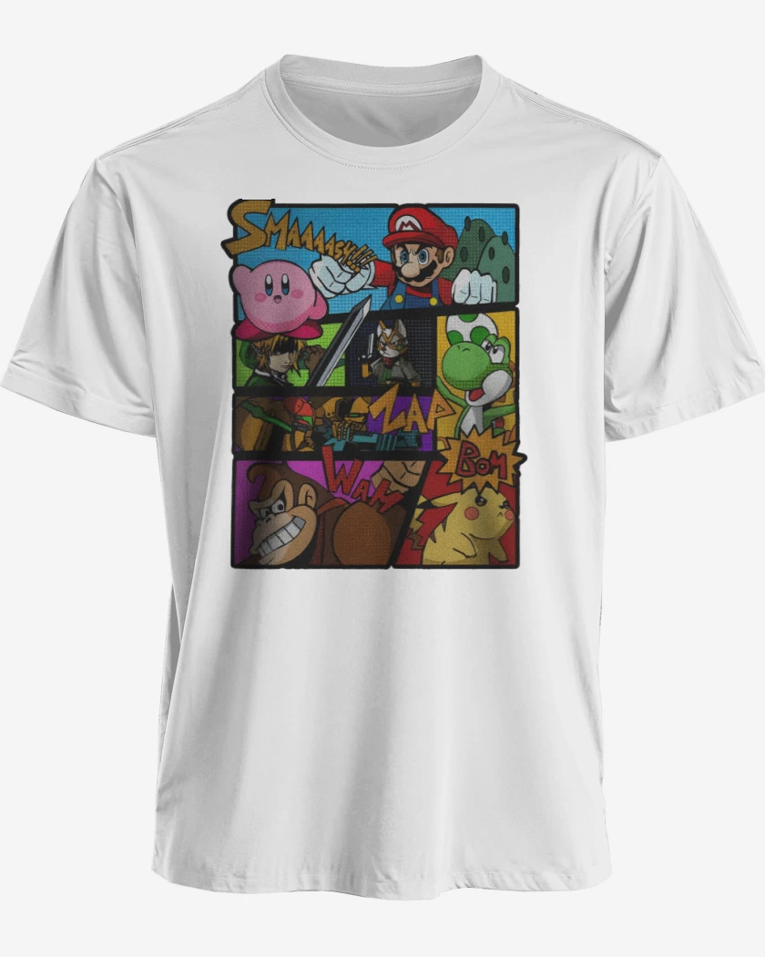 Polera Smash Bros