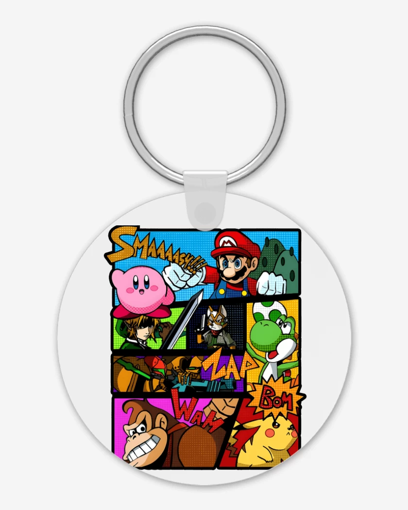 Llavero Smash Bros