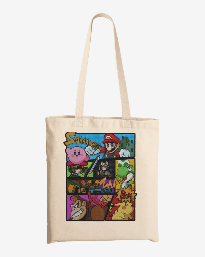 Totebag Smash Bros
