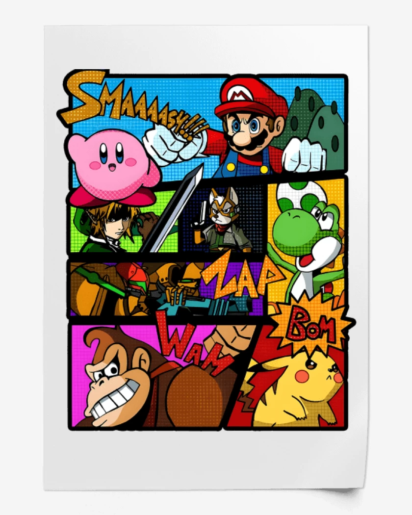 Print Smash Bros