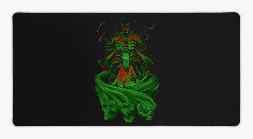 Mouse pad Gamer Negro de Ermac