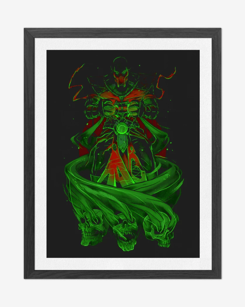 Cuadro decorativo Negro de Ermac