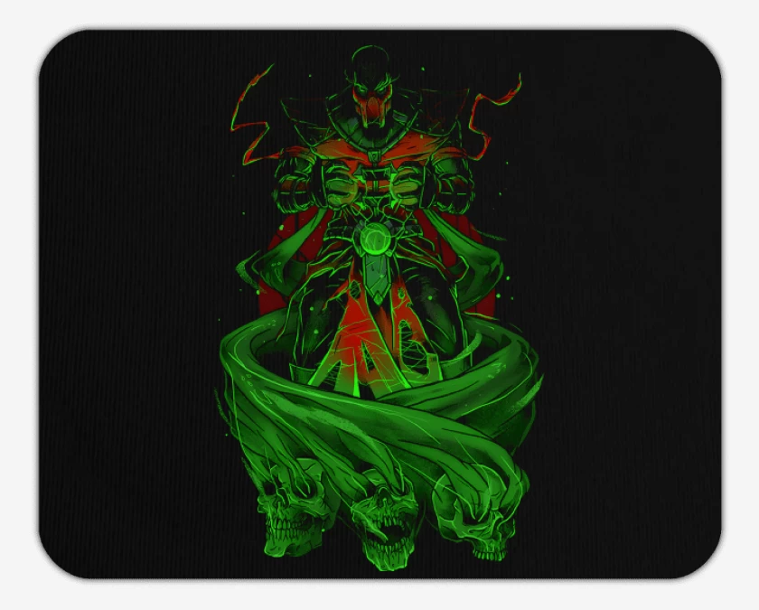Mousepad Negro de Ermac