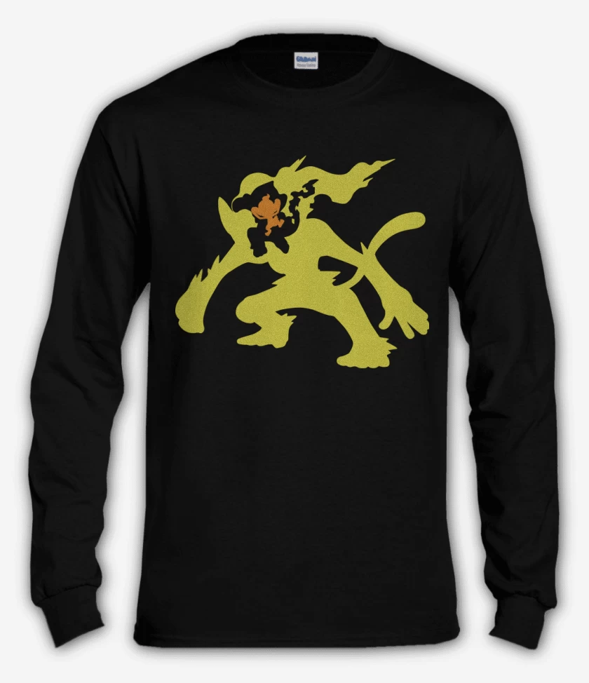 Polera manga larga Negro de Chimvolution