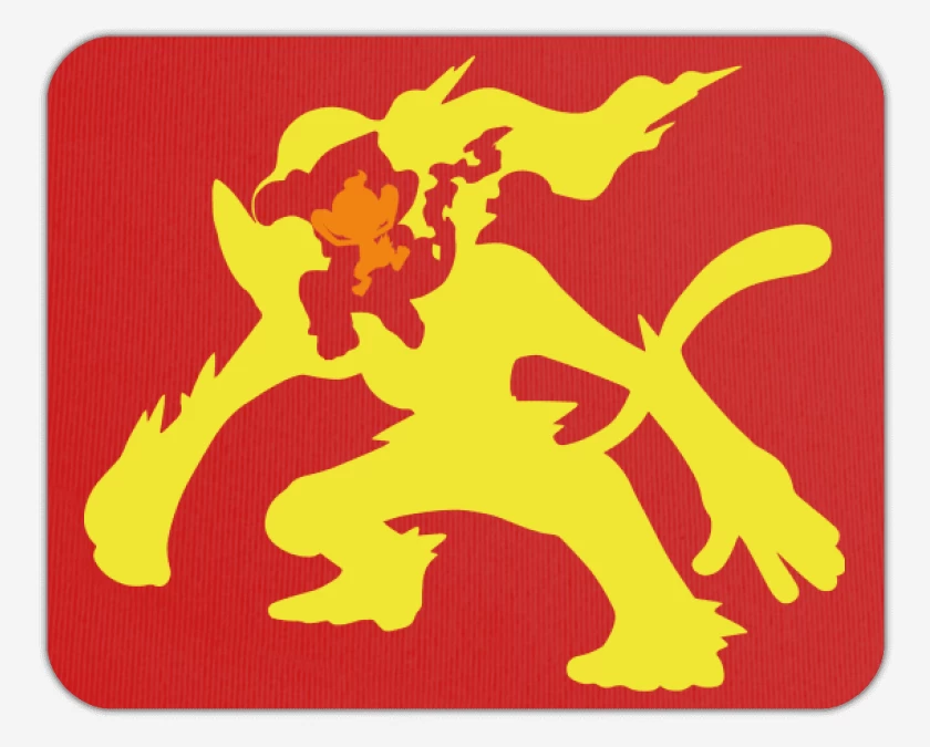 Mousepad Rojo de Chimvolution