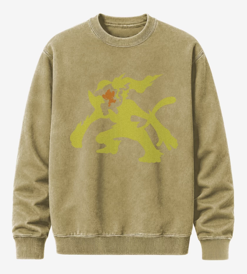 Poleron Polo Acid Wash Beige de Chimvolution