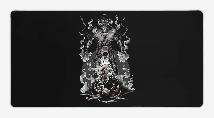 Mouse pad Gamer Negro de Smoke