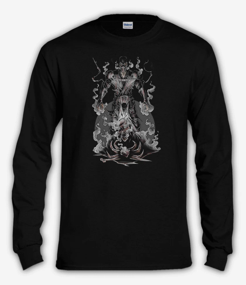 Polera manga larga Negro de Smoke
