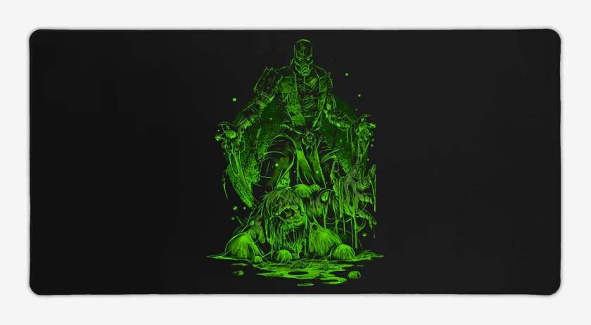 Mouse pad Gamer Negro de Reptile