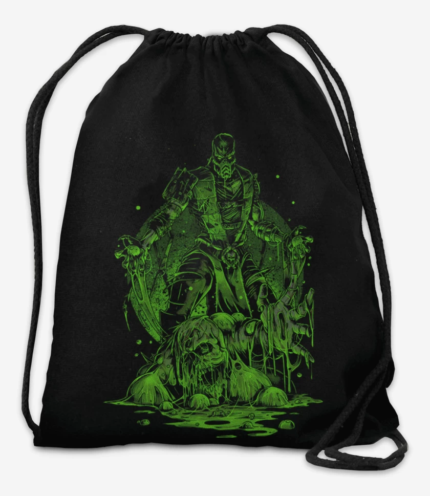 Mochila Negro de Reptile