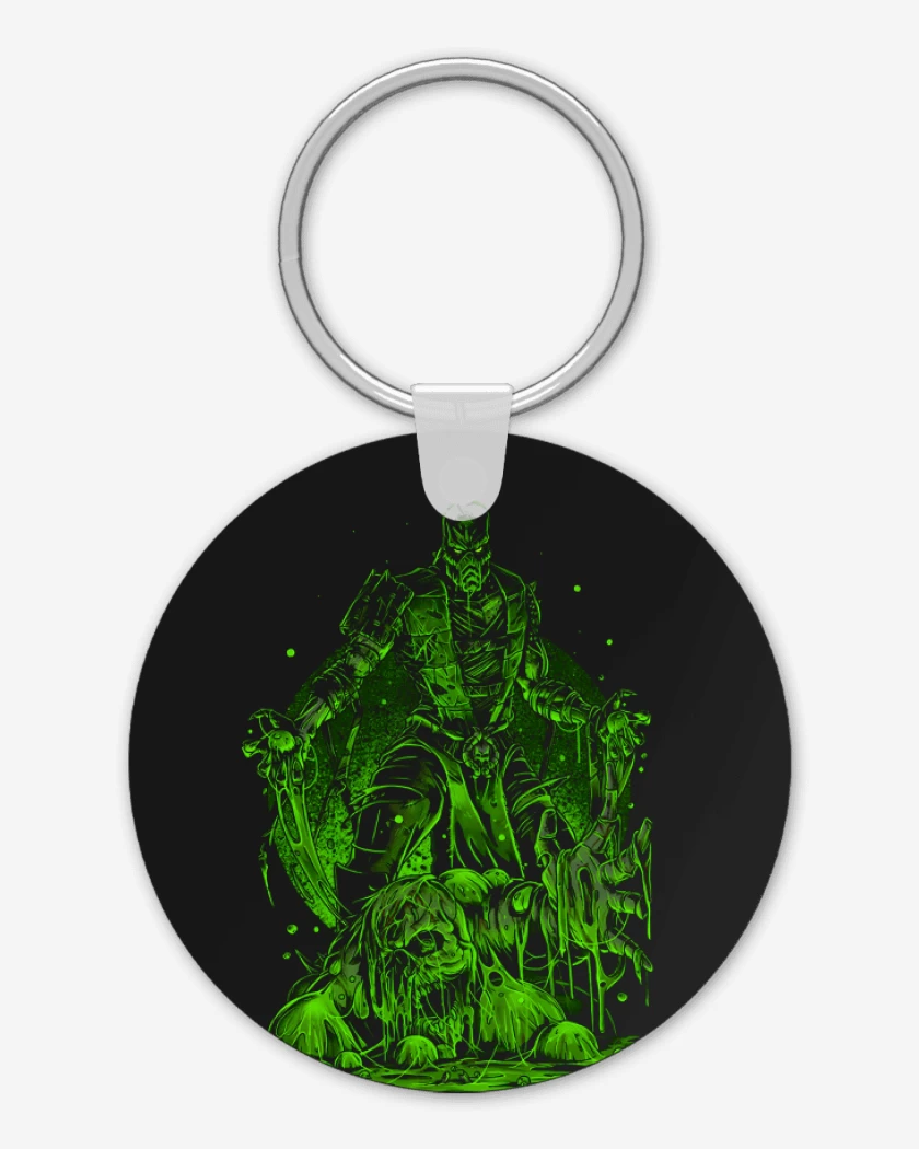 Llavero Negro de Reptile