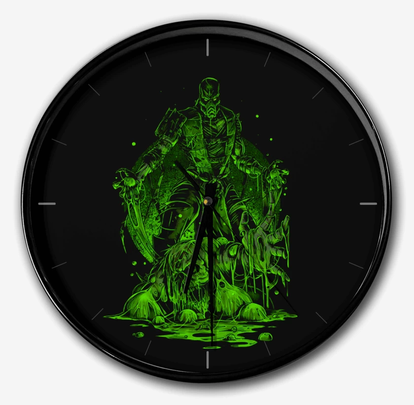Reloj Negro de Reptile