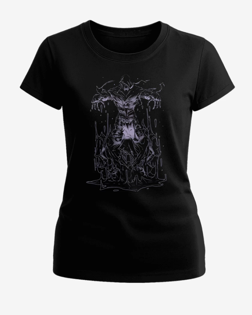 Polera de Mujer Negro de Noob Saibot