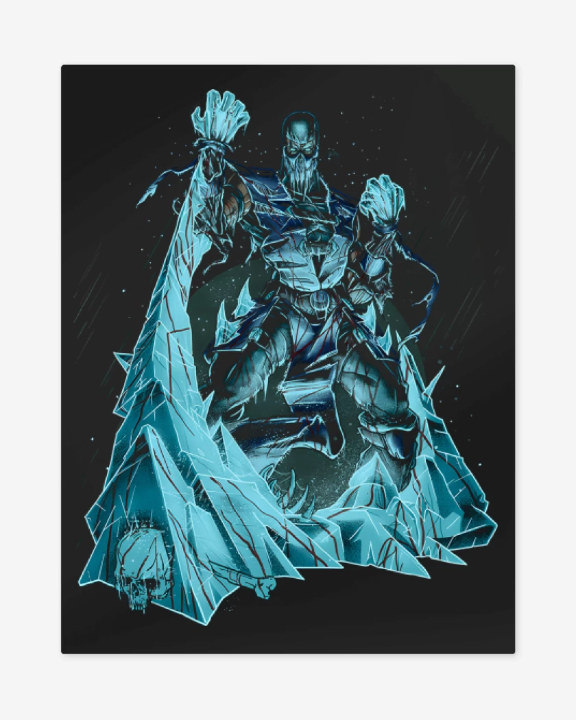Print metalico Negro de Sub-Zero