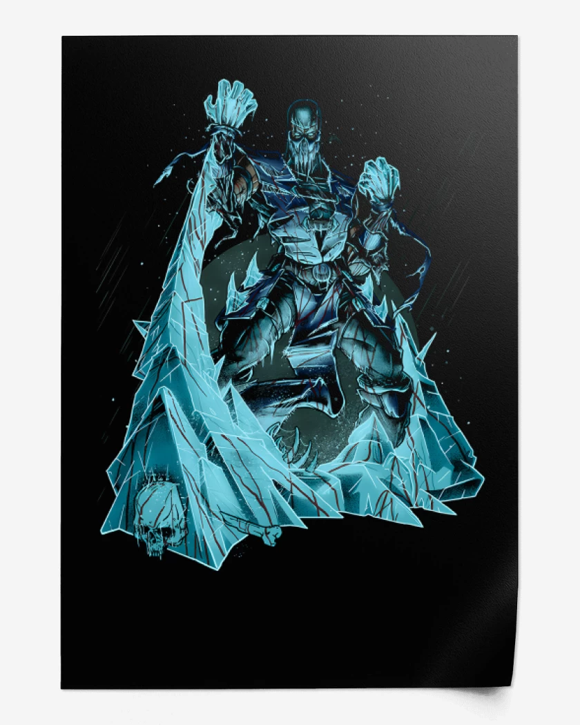 Print Negro de Sub-Zero
